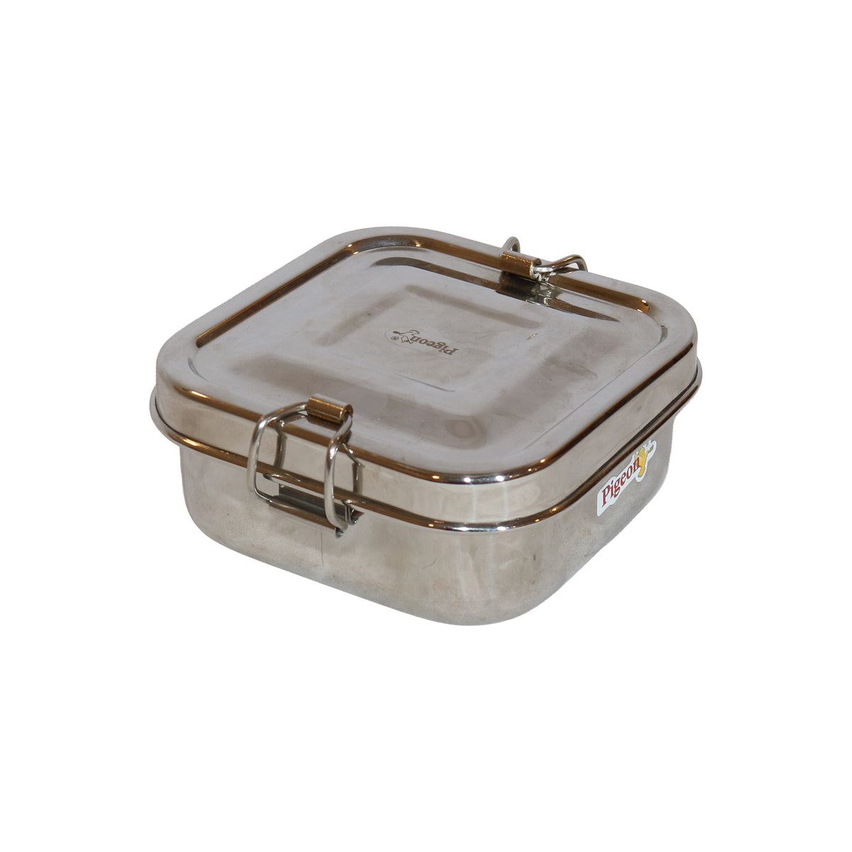 Pigeon Stainless Steel Square Lunch Box, image 1