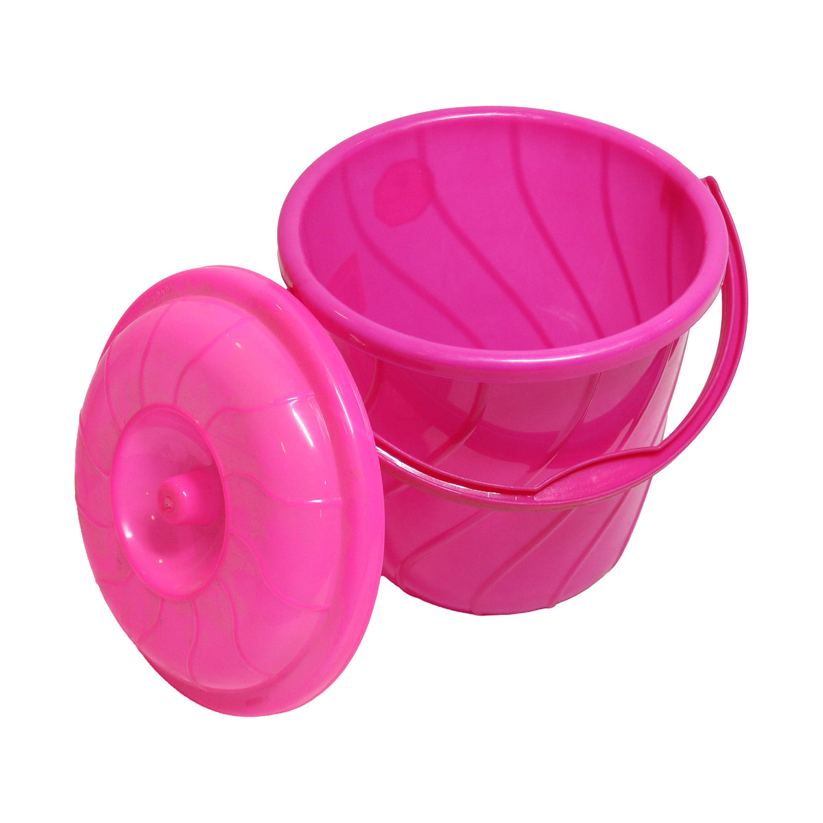 Plastic Bucket with Lid, image 2