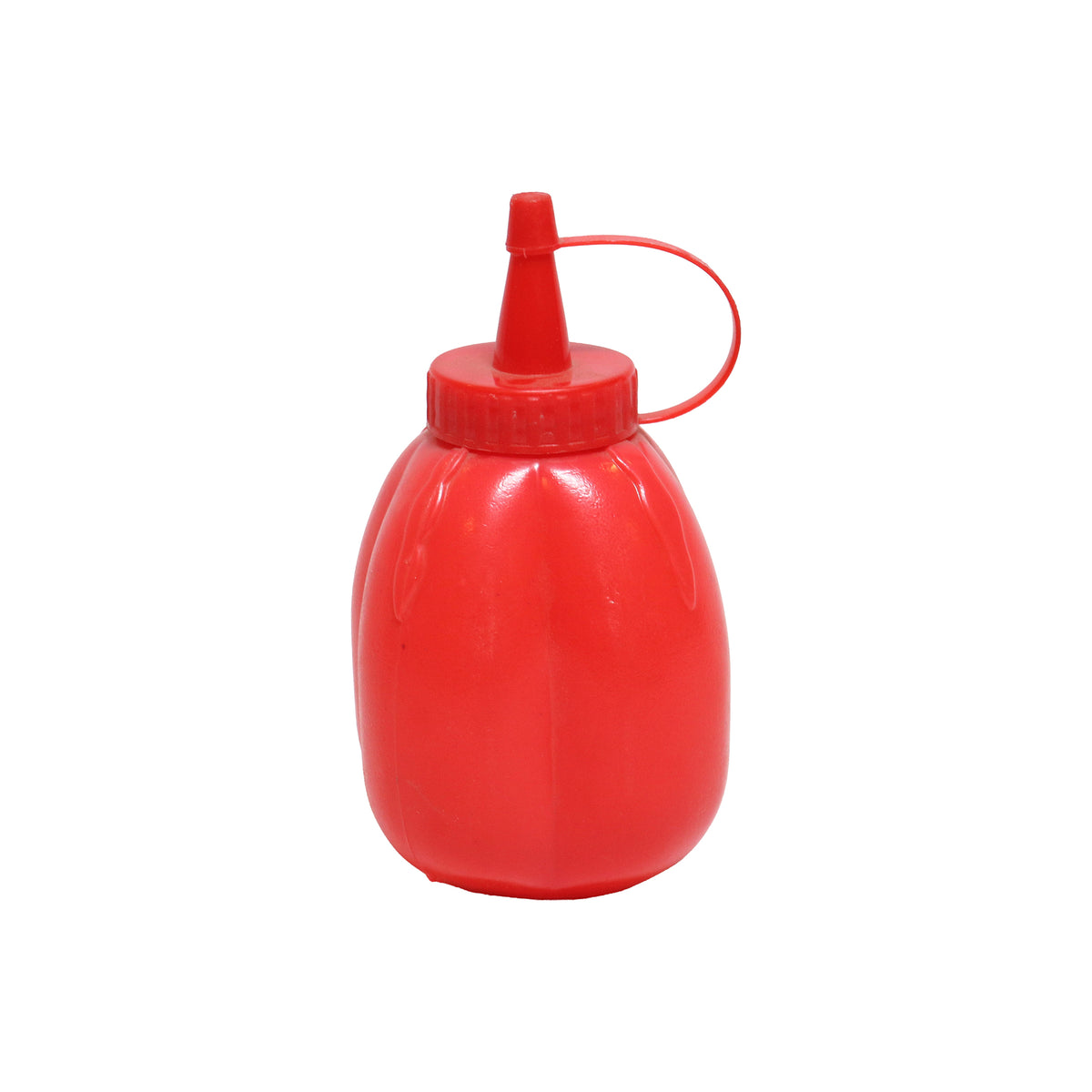 Red Plastic Tomato Sauce Bottle, image 1