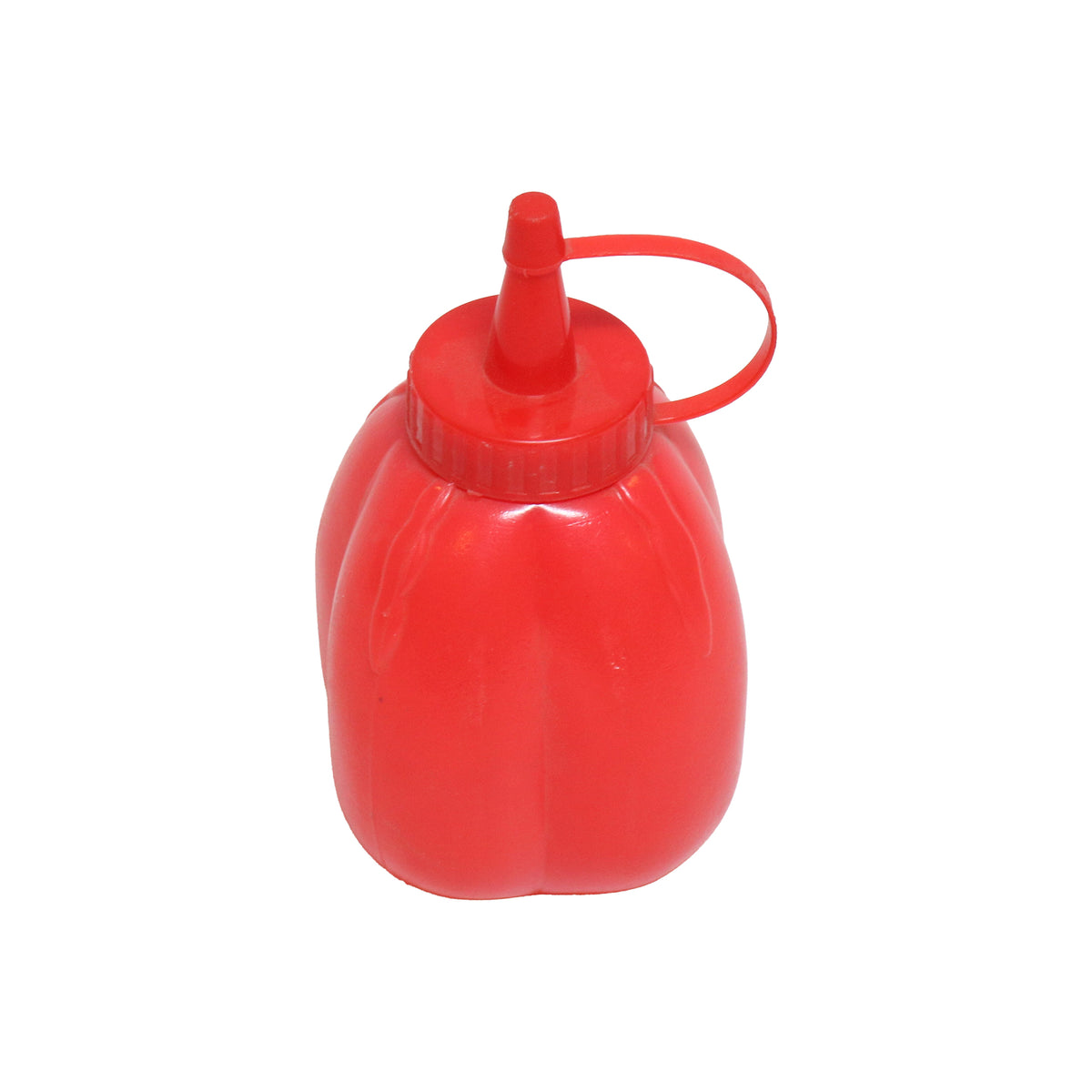 Red Plastic Tomato Sauce Bottle, image 2