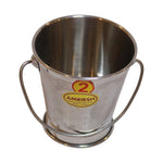 Stainless Steel Baby Bucket with Dual Side Handles, image 2