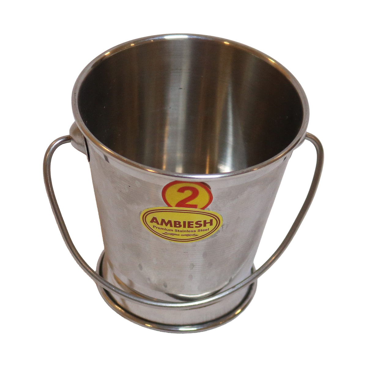 Stainless Steel Baby Bucket with Dual Side Handles, image 2