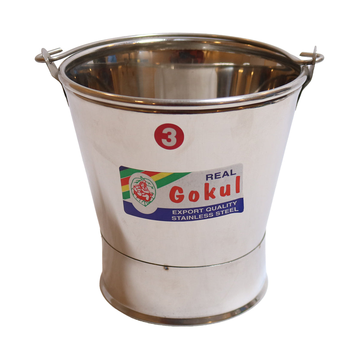 Stainless Steel Bucket, image 1