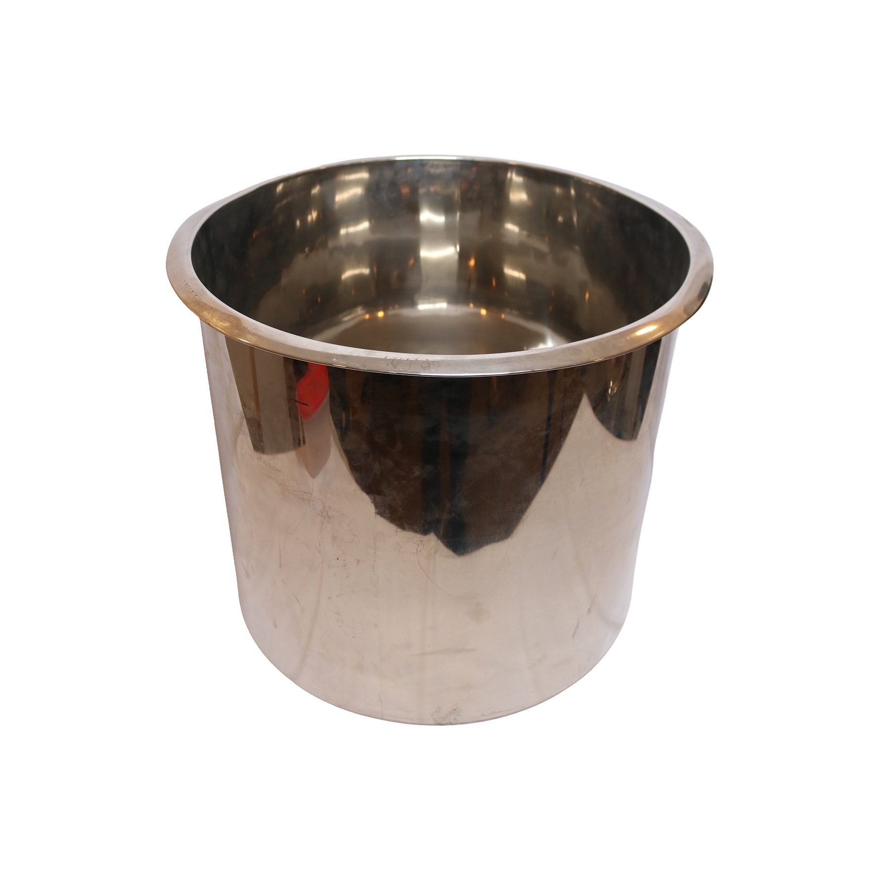 Stainless Steel Cylindrical Bucket, image 1