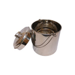 Stainless Steel Cylindrical Bucket with Lid, image 3