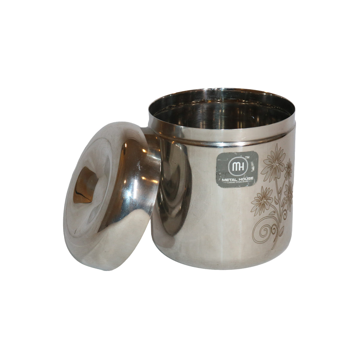 Stainless Steel Dabba, image 1