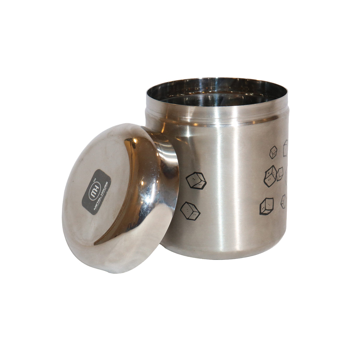 Stainless Steel Dabba, image 1