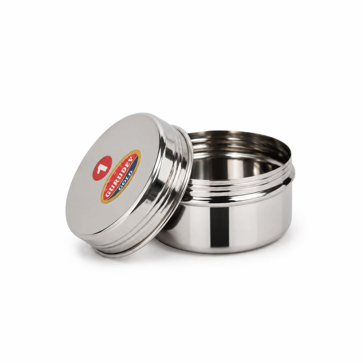 Stainless Steel Dabba, image 1