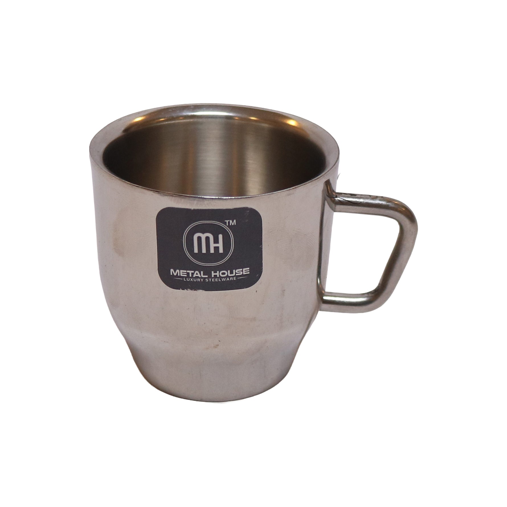 Stainless Steel Double-Walled Mug, image 1