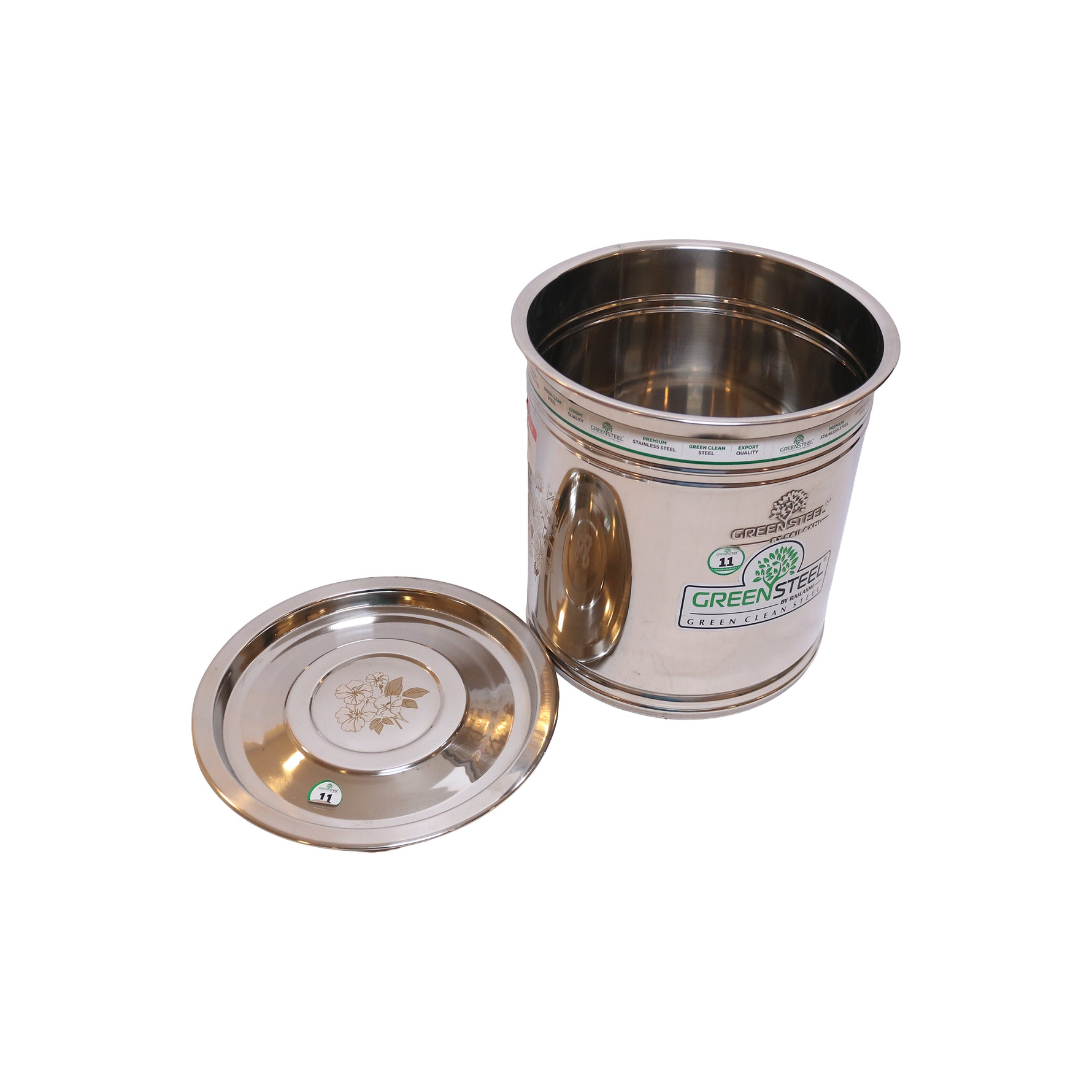 Stainless Steel Drum Canister, image 2
