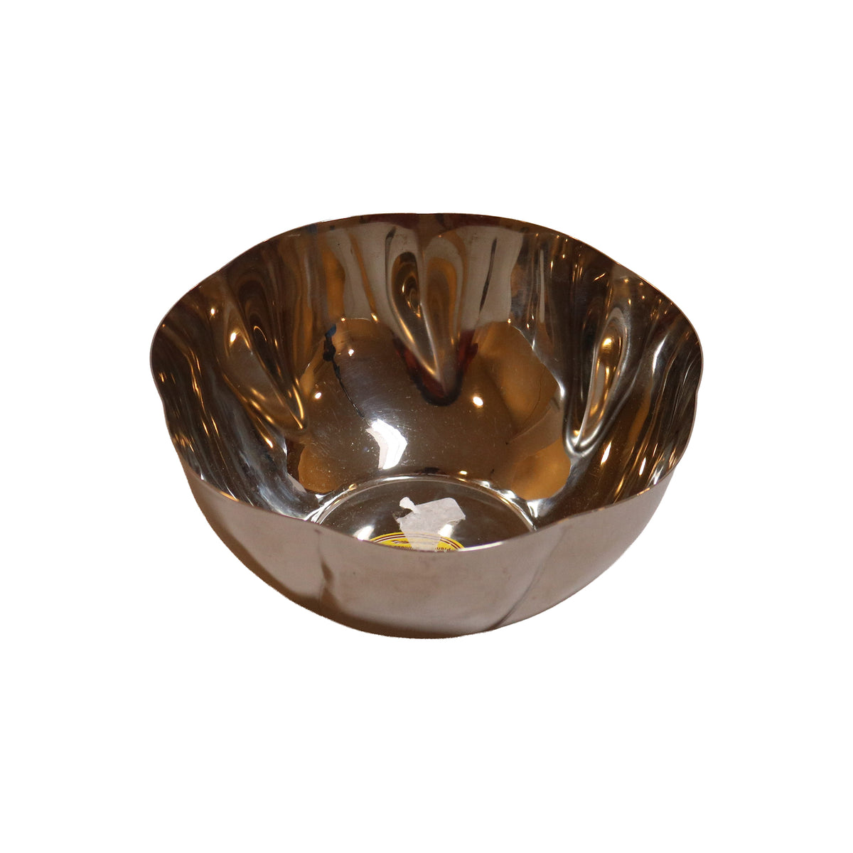 Stainless Steel Fluted Bowl, image 1