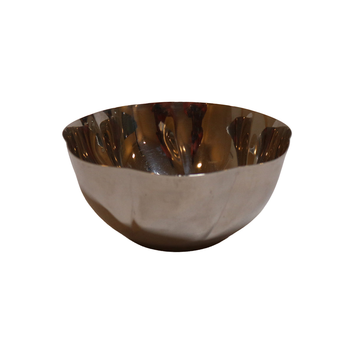 Stainless Steel Fluted Bowl, image 2