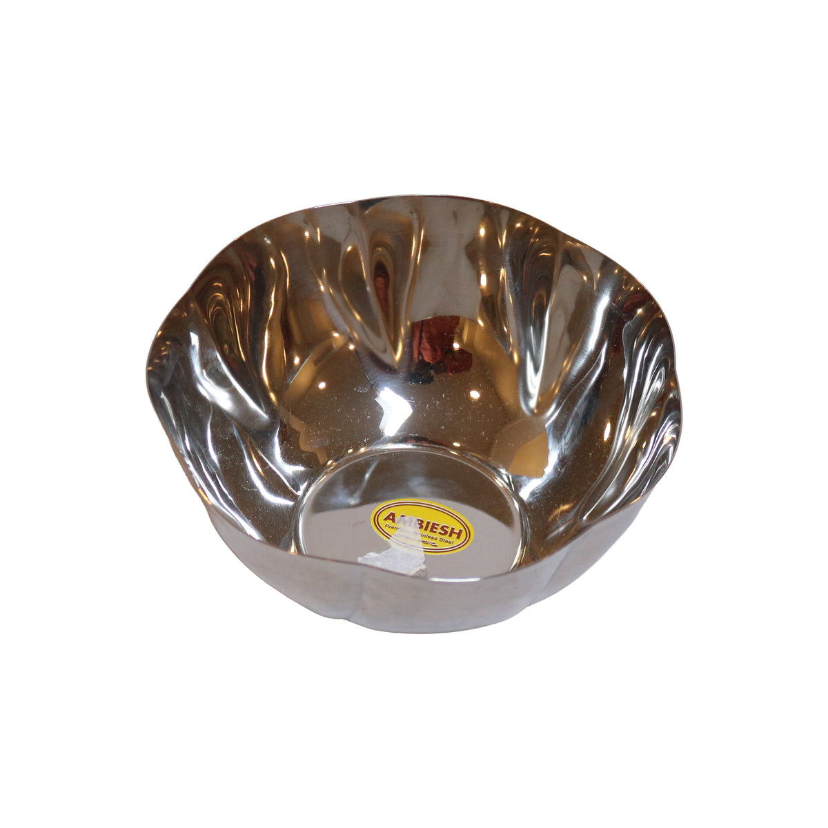 Stainless Steel Fluted Bowl, image 2