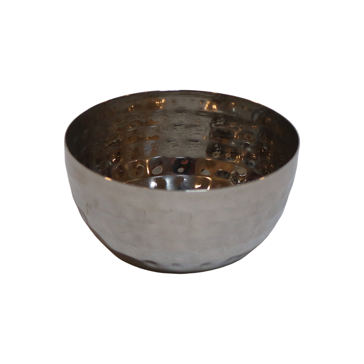 Stainless Steel Hammered Bowl, image 1
