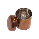 Stainless Steel Hammered Dabba, image 2