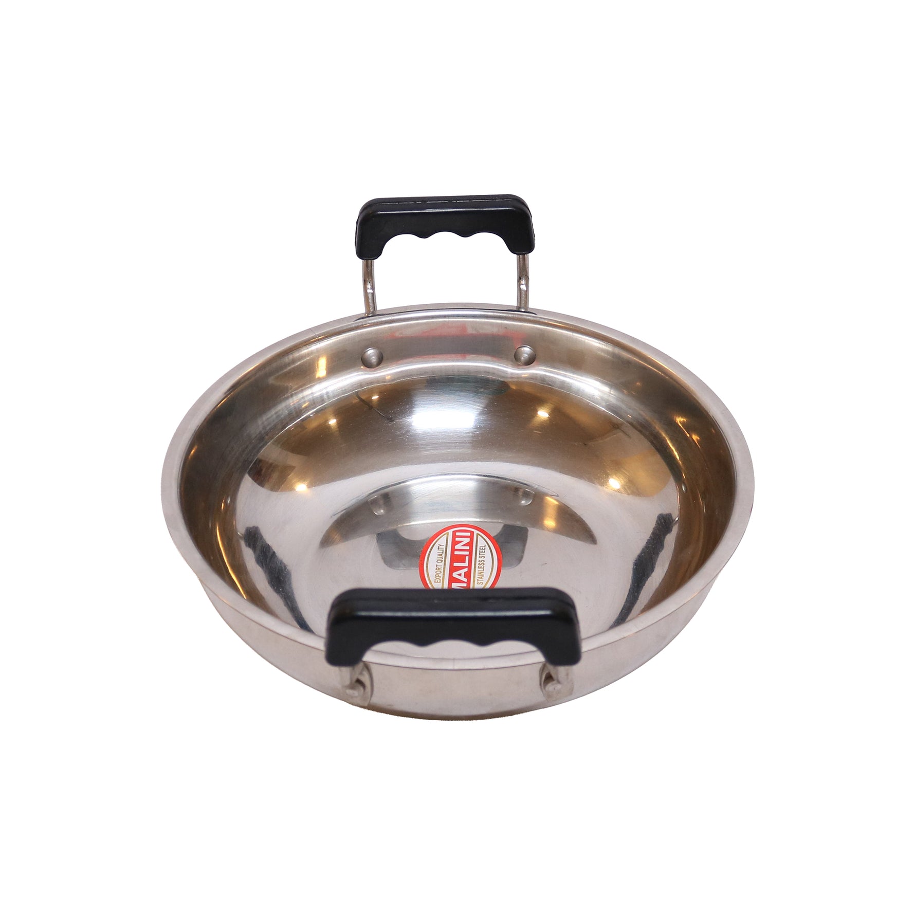 Stainless Steel Kadai with Dual Handles, image 3