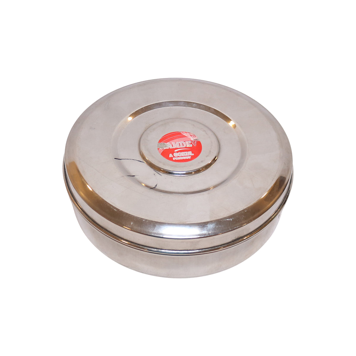 Stainless Steel Masala Dappa, image 2