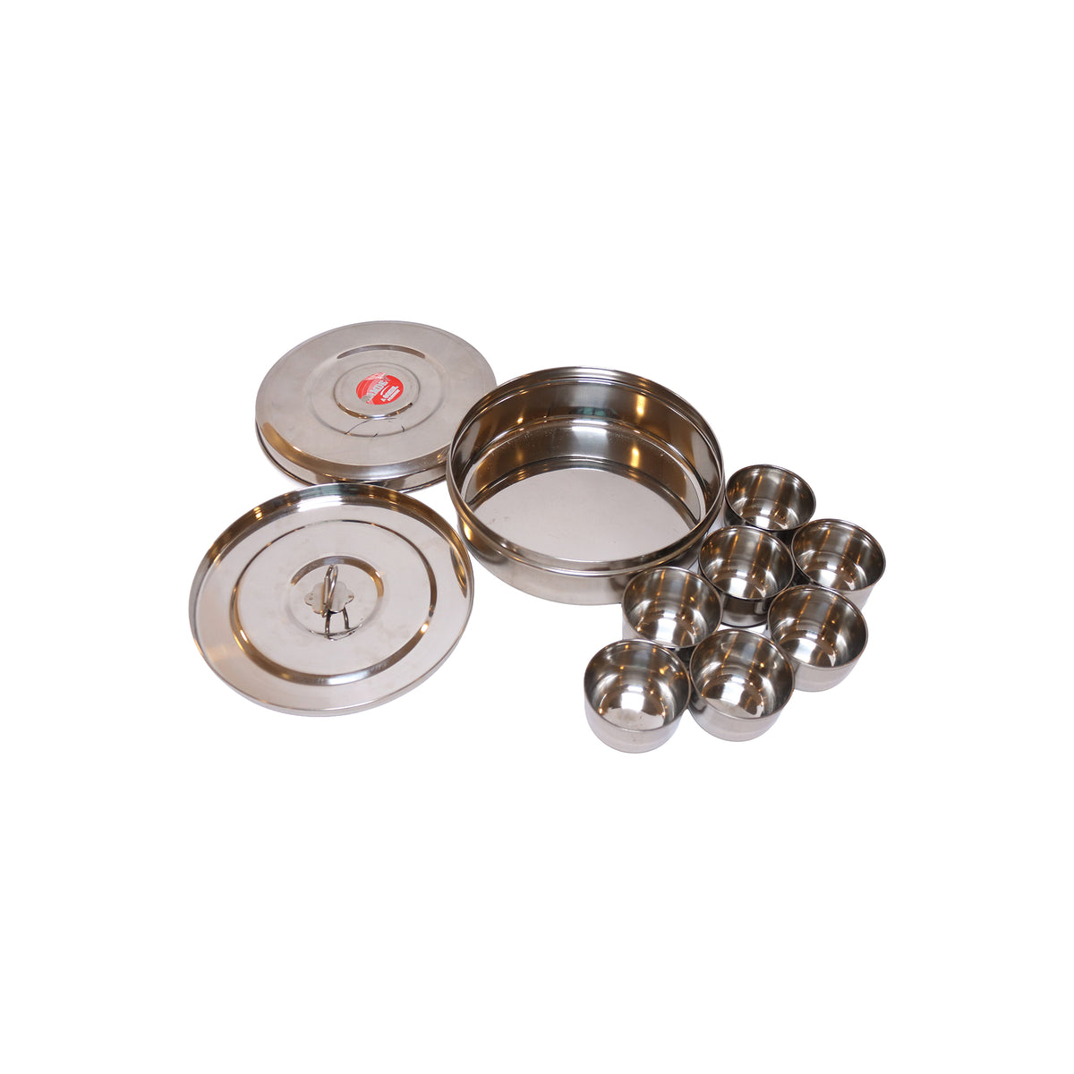 Stainless Steel Masala Dappa, image 4