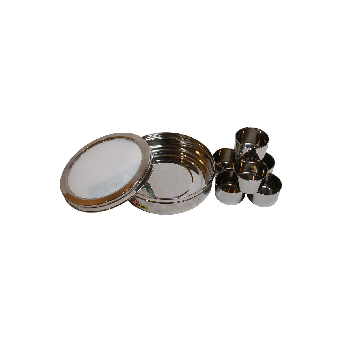 Stainless Steel Masala Dappa, image 2