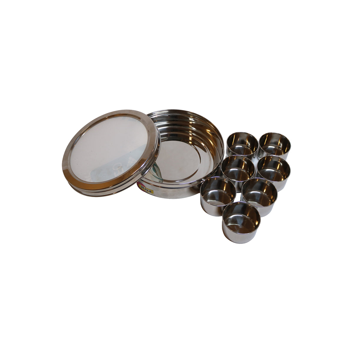Stainless Steel Masala Dappa, image 3