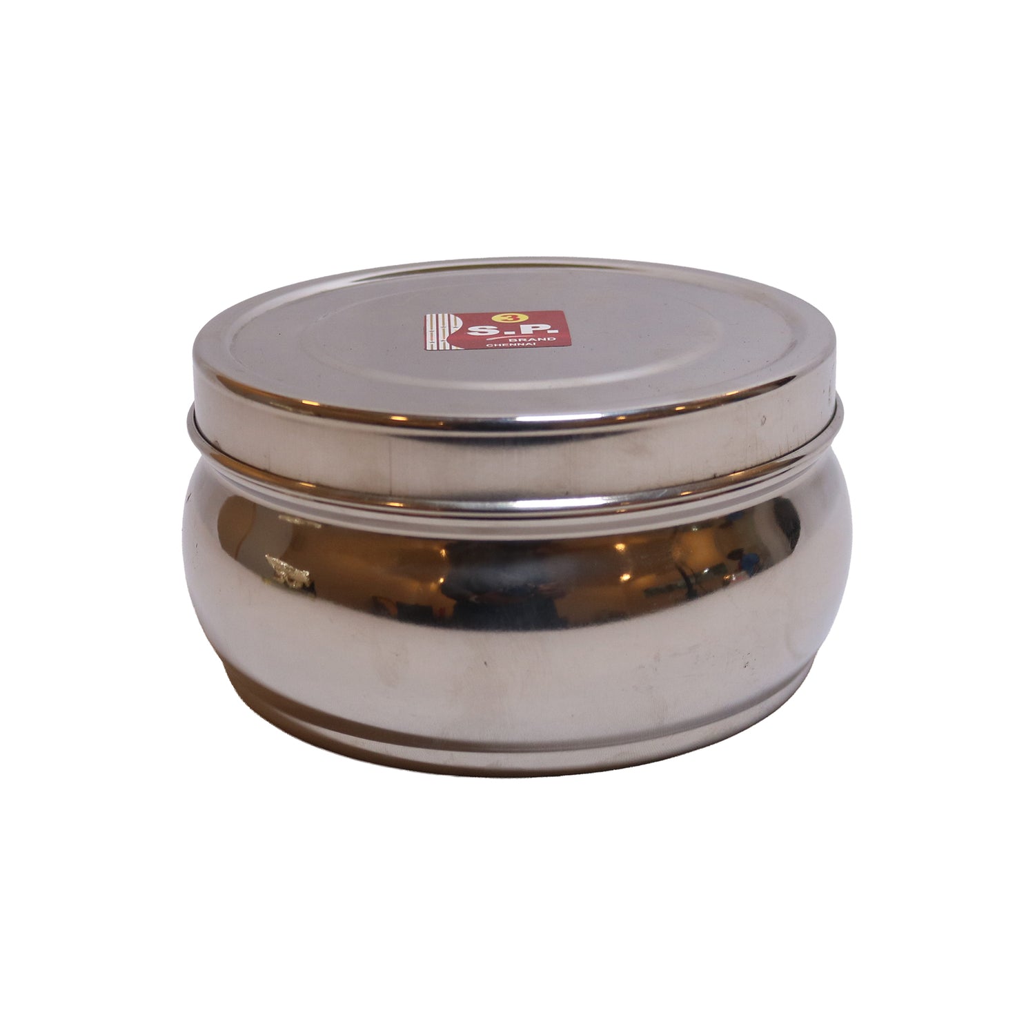 Stainless Steel Poori Dabba, image 1
