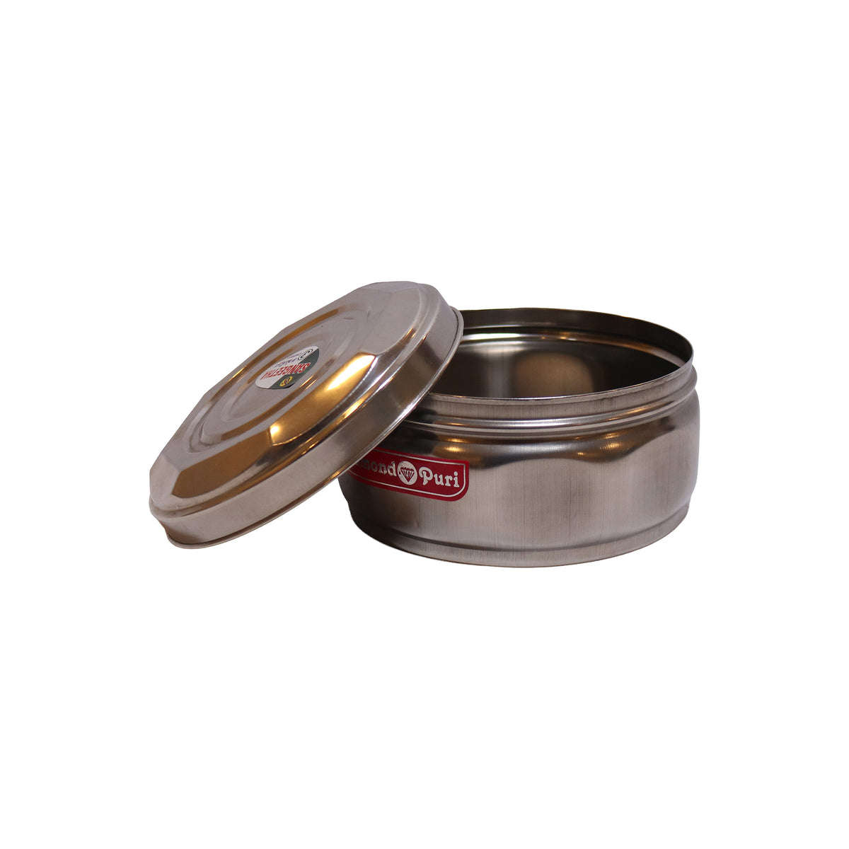 Stainless Steel Poori Dabba, image 1