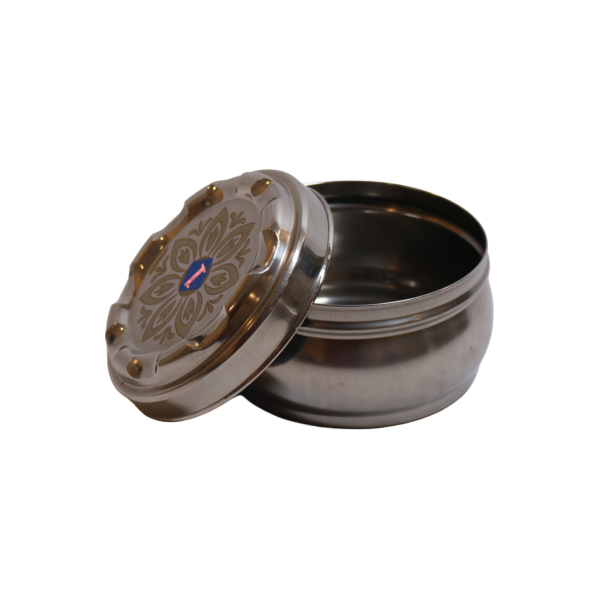 Stainless Steel Poori Dabba, image 1