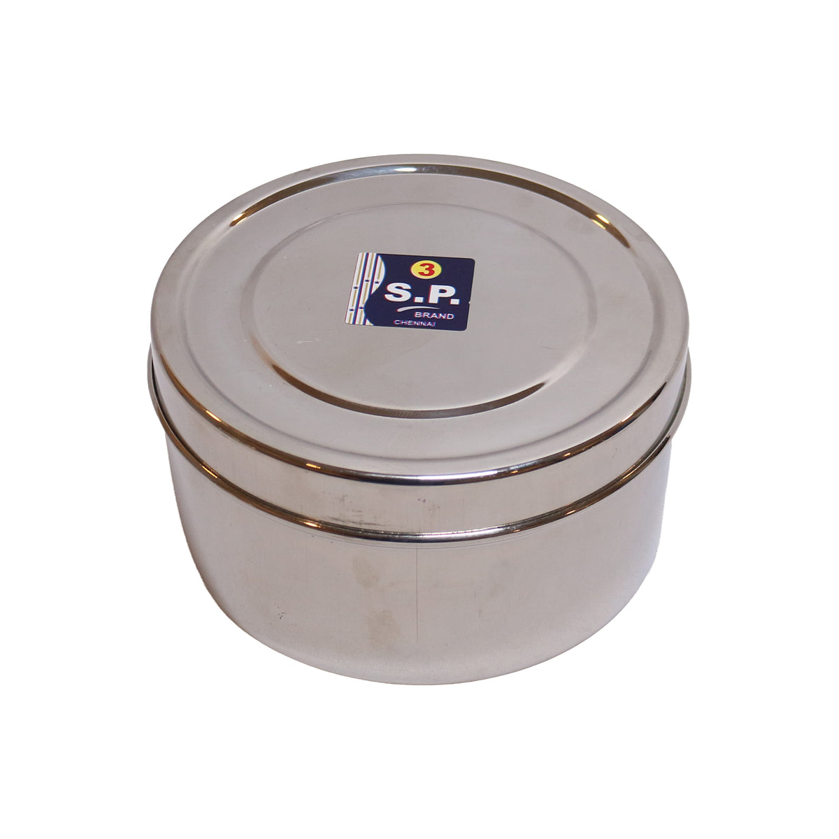 Stainless Steel Poori Dabba, image 1