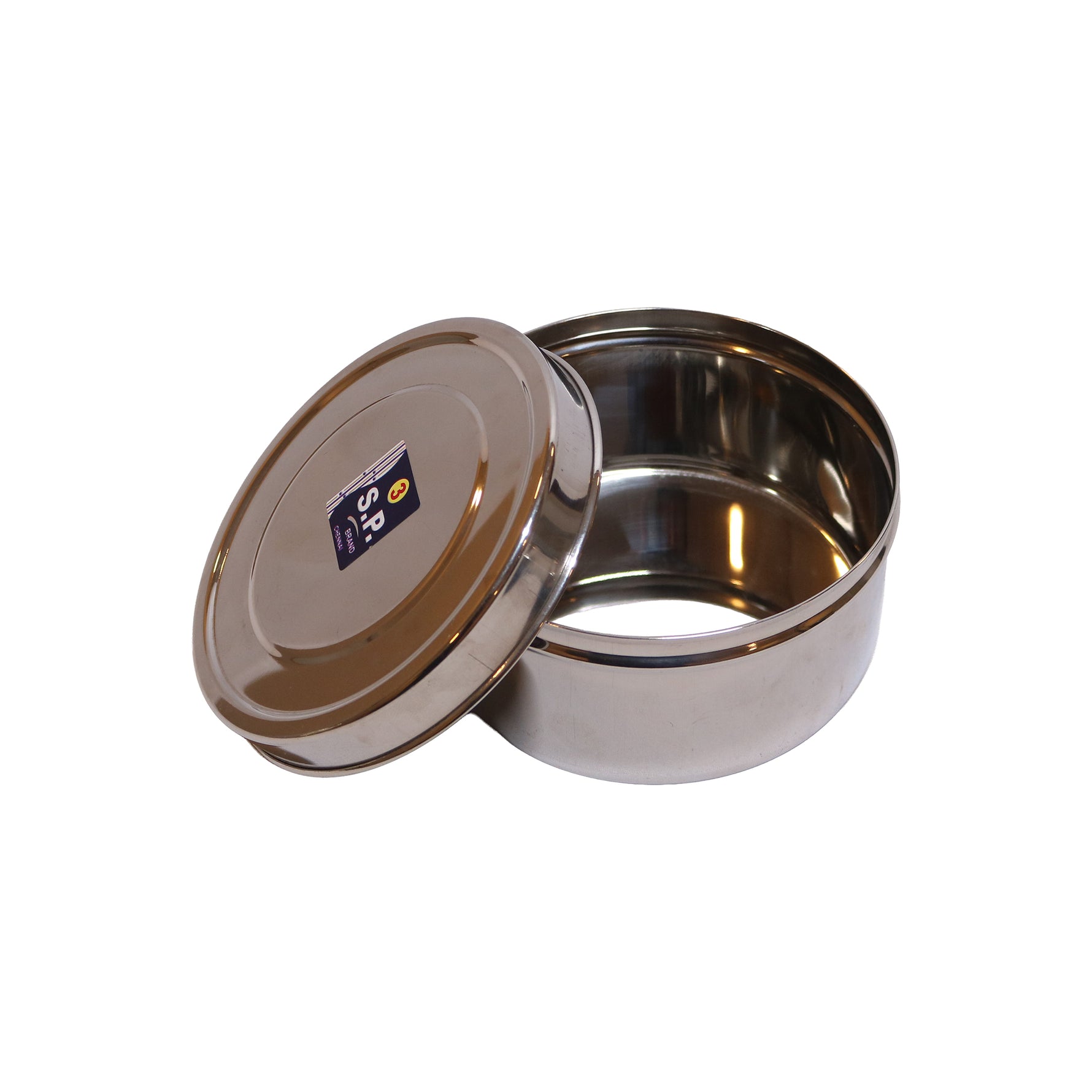 Stainless Steel Poori Dabba, image 3