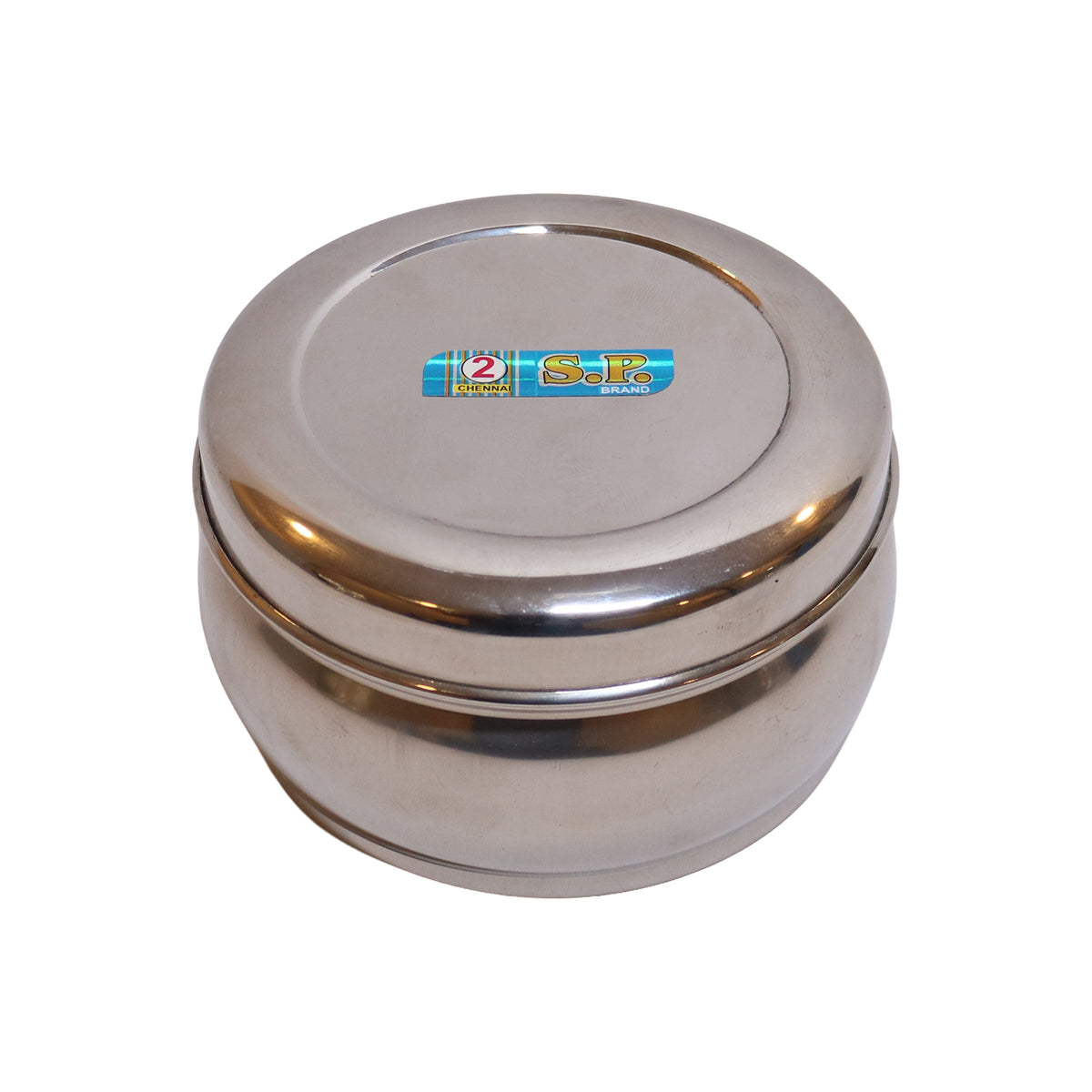 Stainless Steel Poori Dabba, image 1