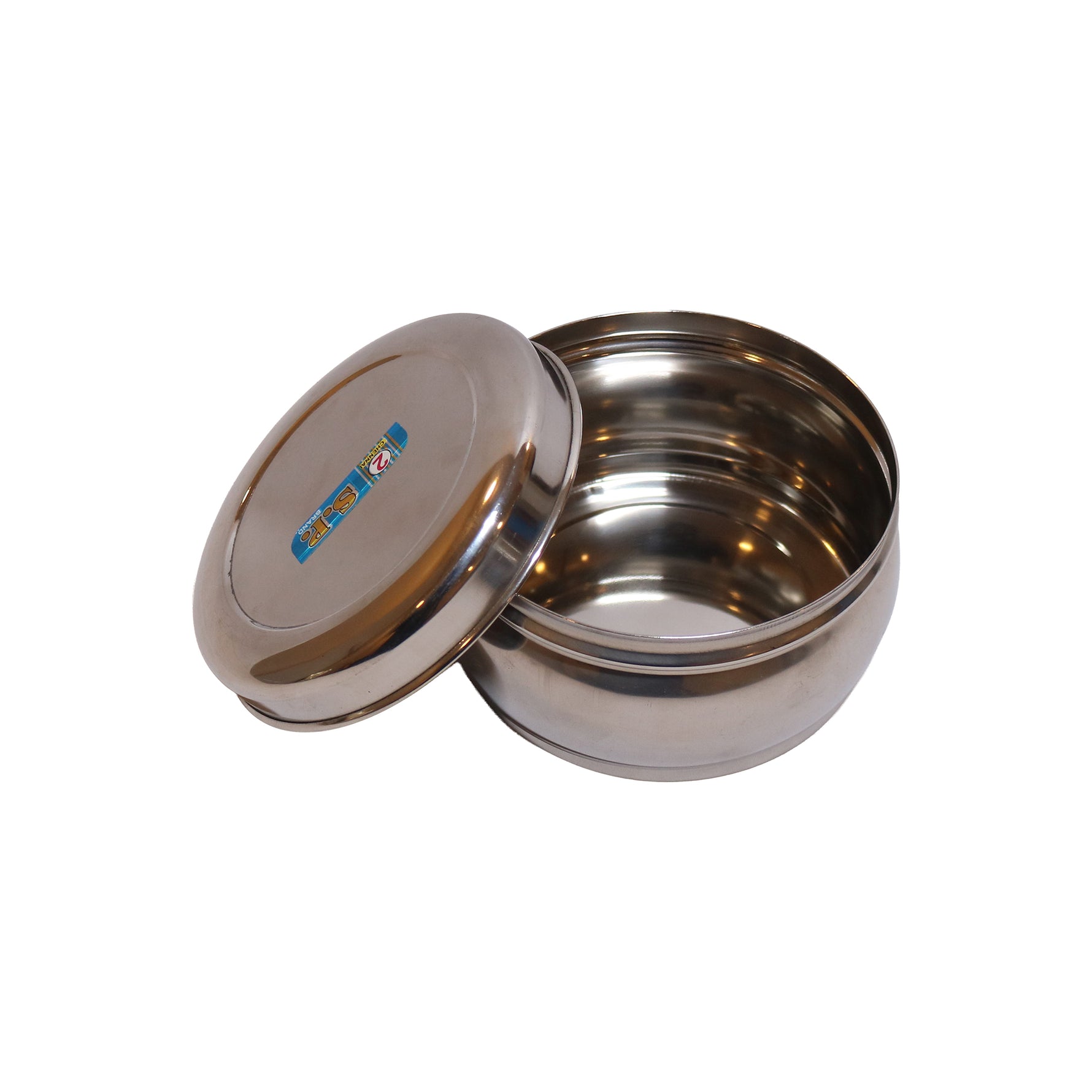 Stainless Steel Poori Dabba, image 3