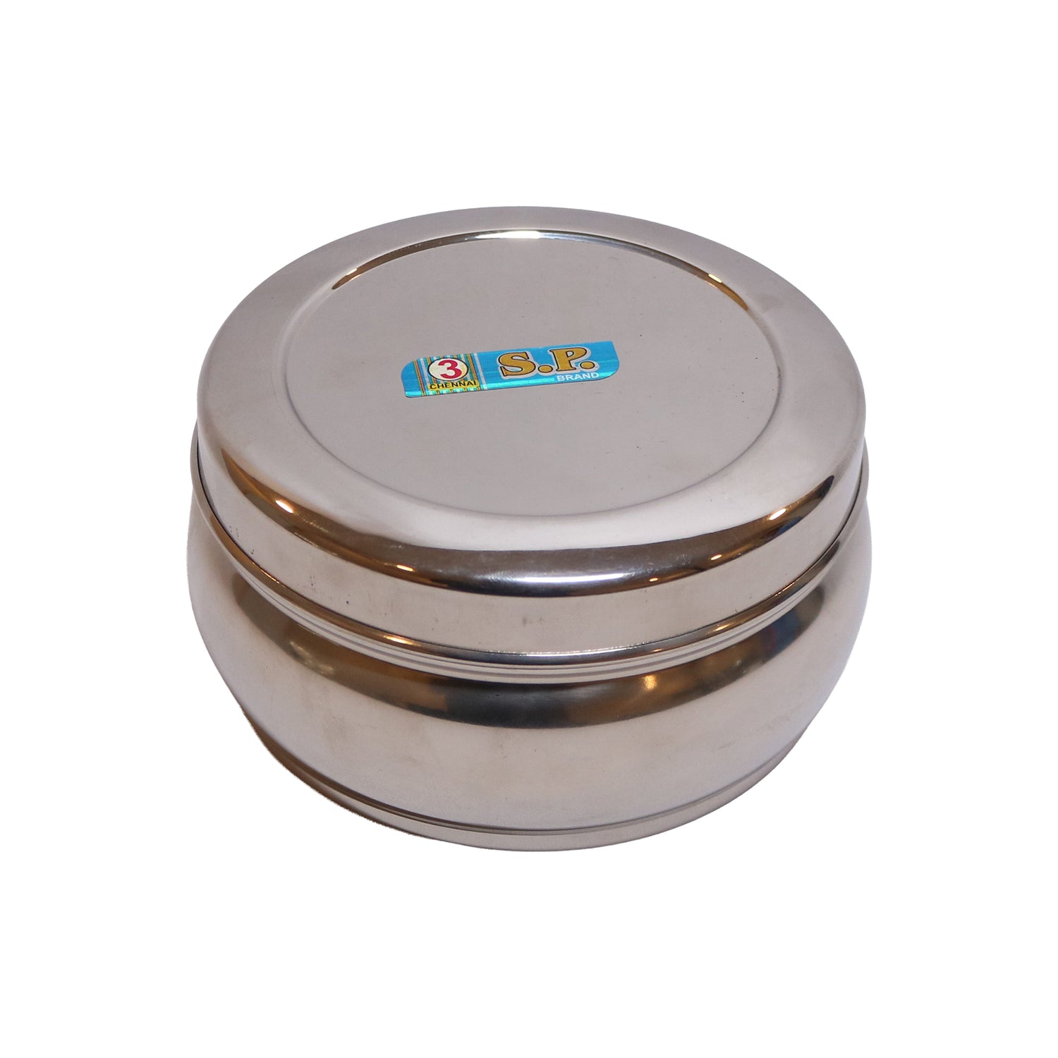 Stainless Steel Poori Dabba, image 1