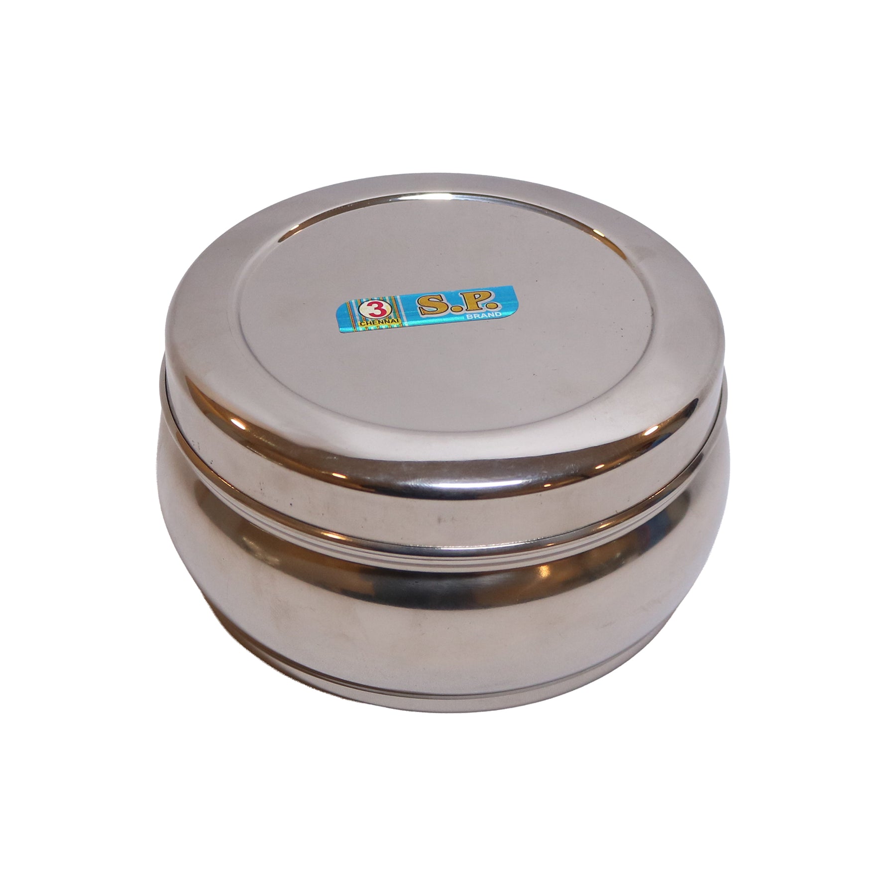 Stainless Steel Poori Dabba, image 1