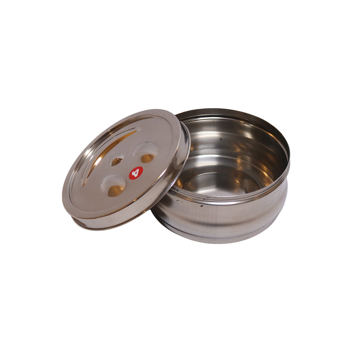 Stainless Steel Poori Dabba, image 3