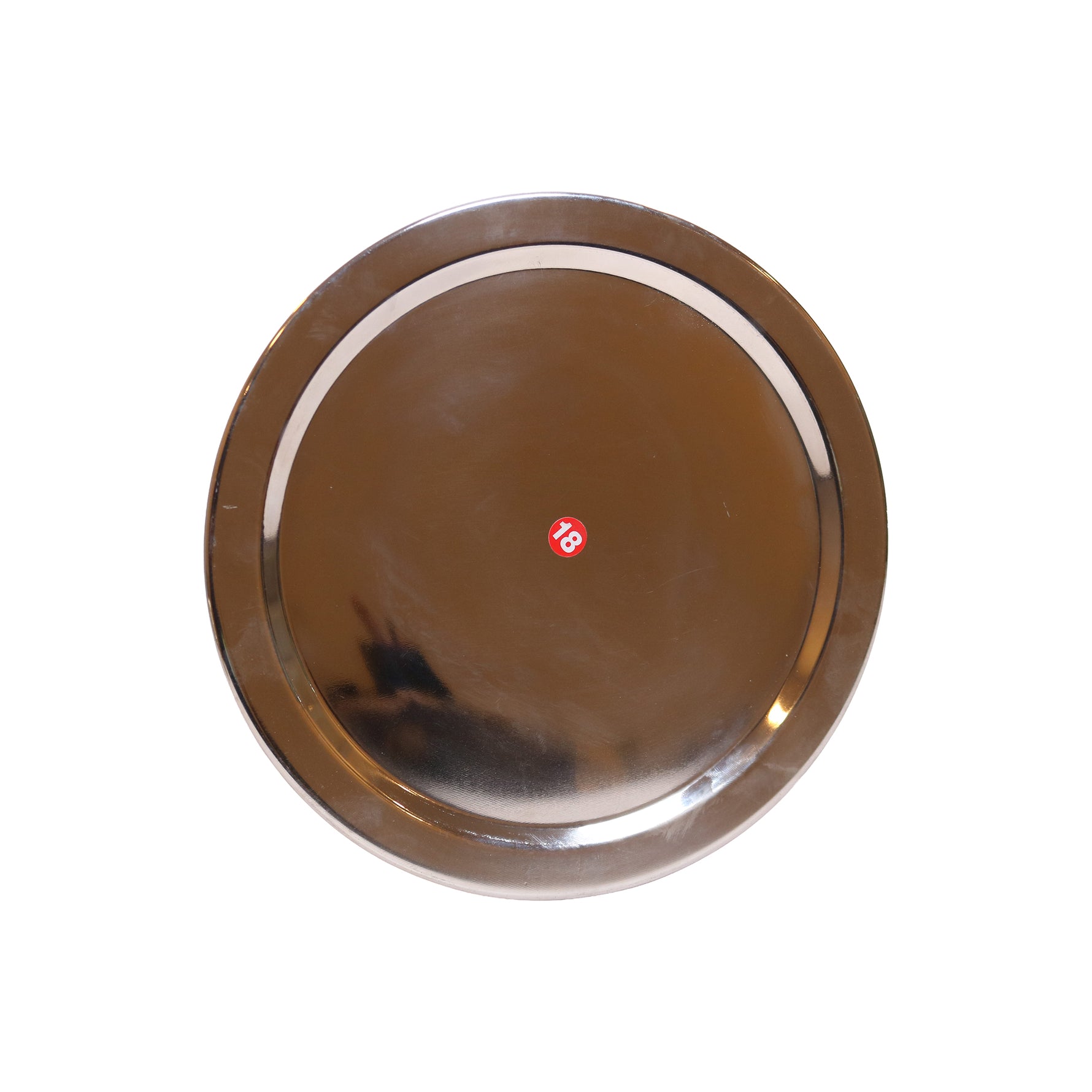 Stainless Steel Round Plate, image 2