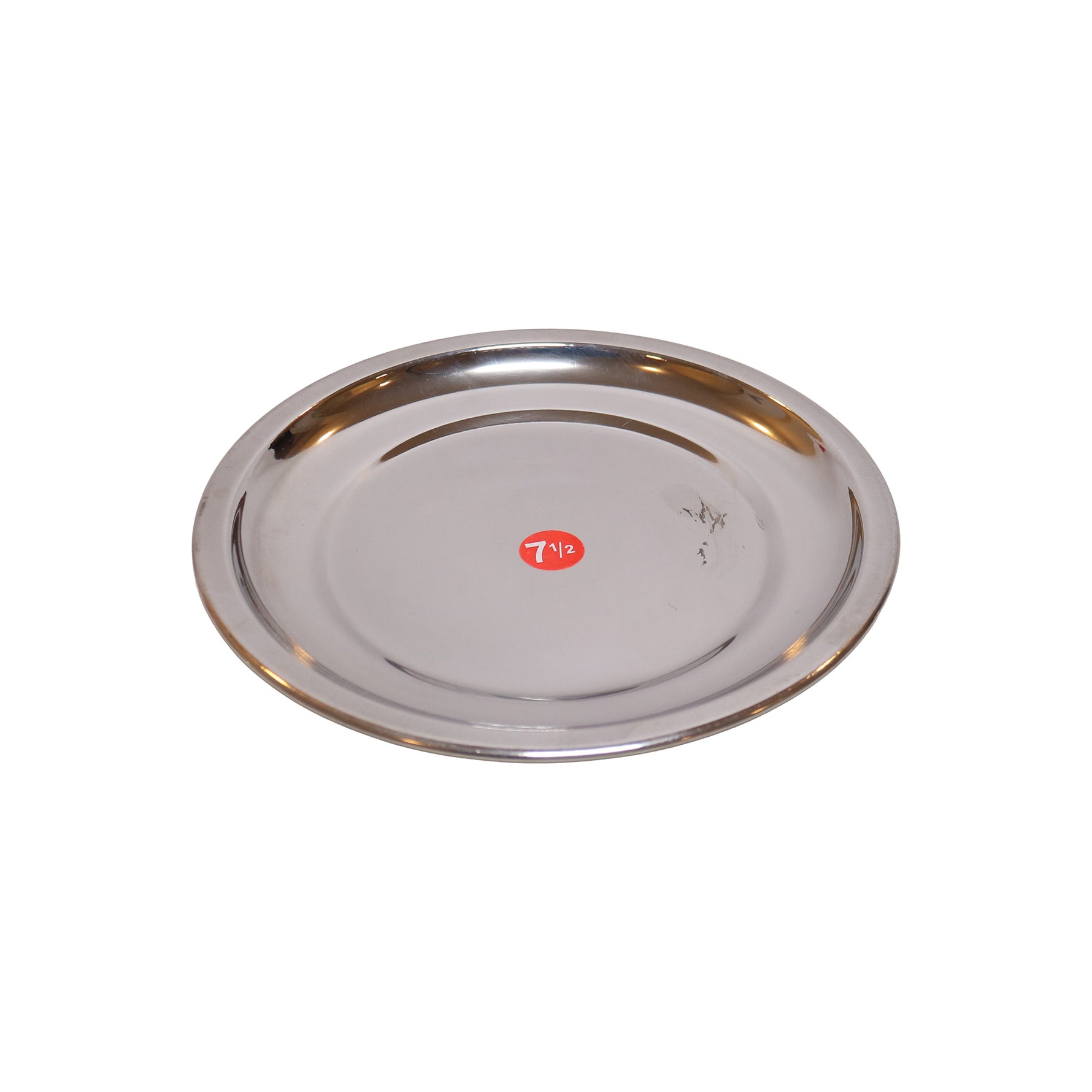 Stainless Steel Round Plate, image 1