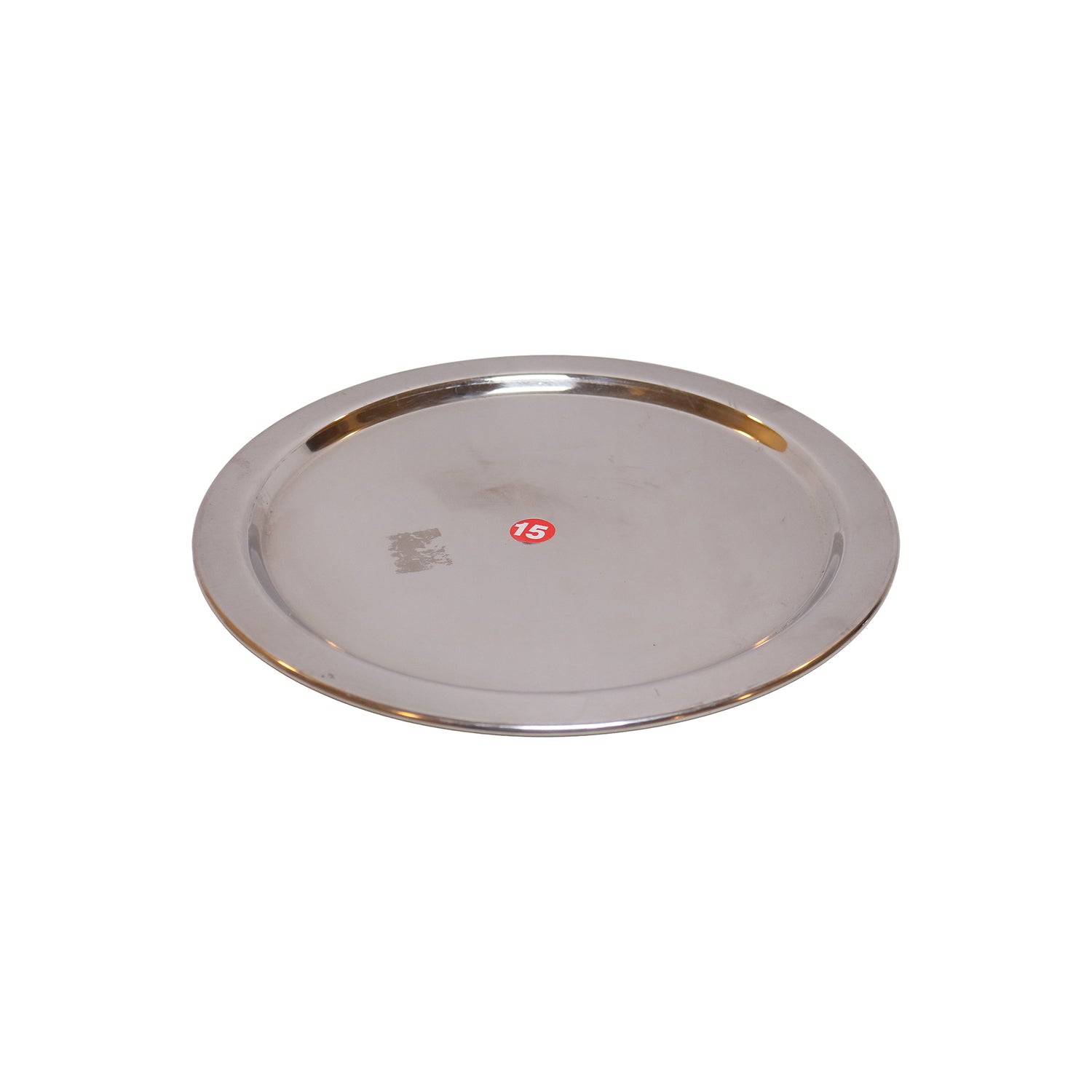 Stainless Steel Round Plate, image 1