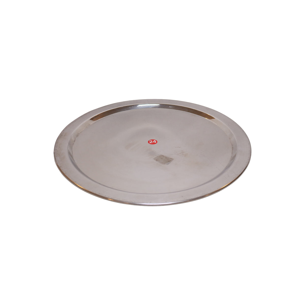 Stainless Steel Round Serving Tray, image 1