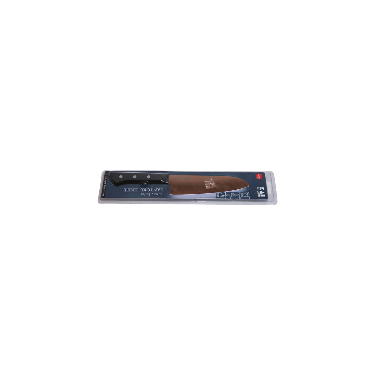 Stainless Steel Santoku Knife 165mm, image 3
