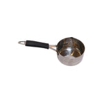 Stainless Steel Saucepan with Black Handle, image 3