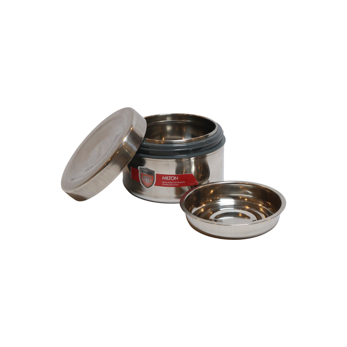 Stainless Steel Snack Tiffin Container, image 1