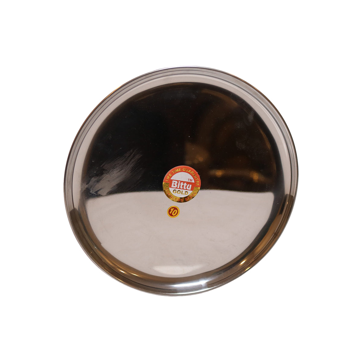 Stainless Steel Thali Plate, image 2