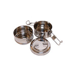 Stainless Steel Two-Tier Tiffin Carrier, image 2