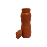 Terracotta Clay Water Bottle, image 1