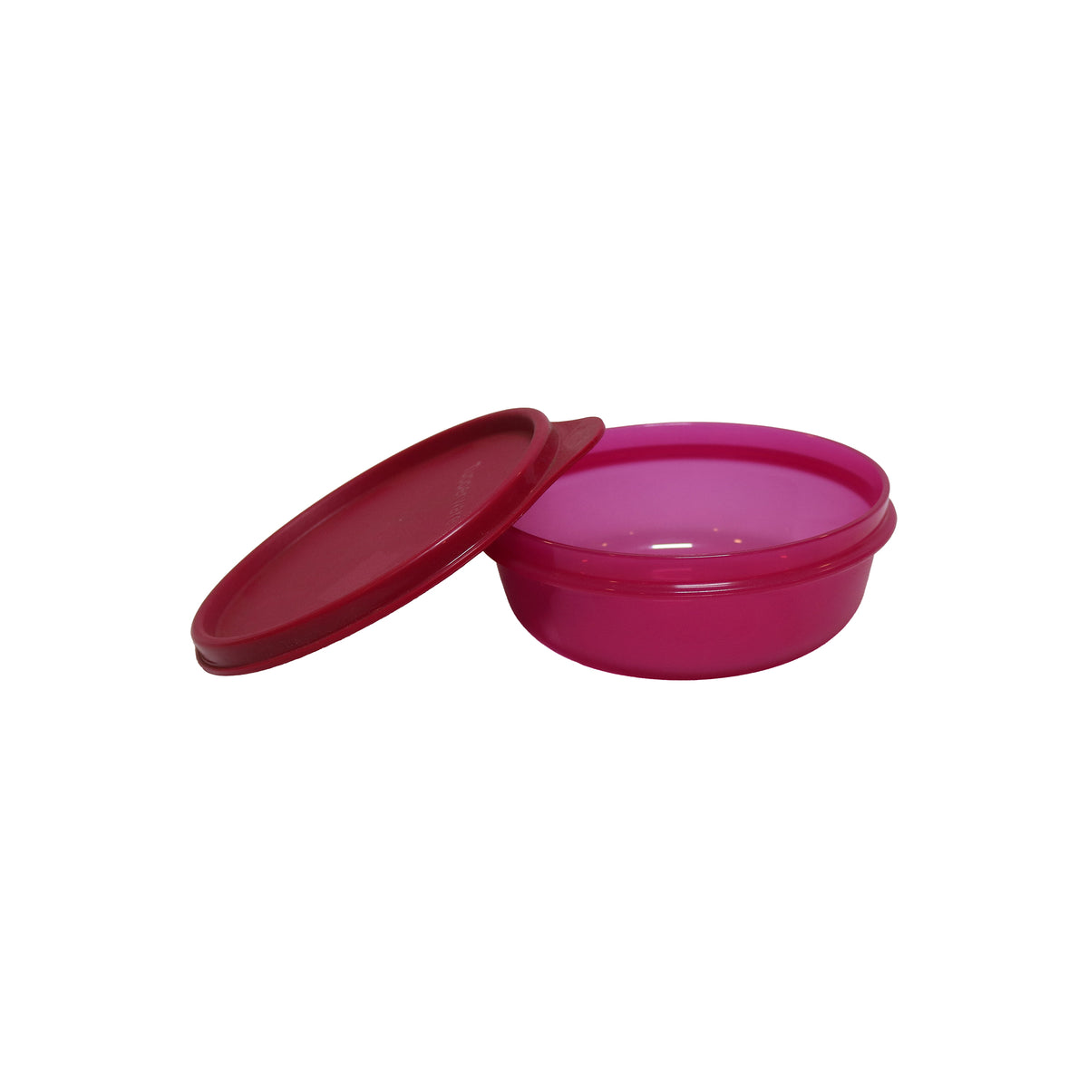 Tupperware Plastic Bowl with Lid, image 1