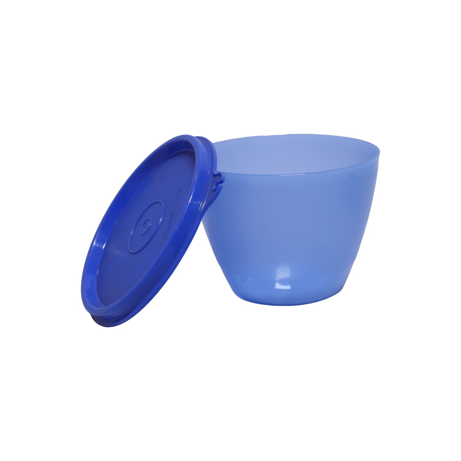 Tupperware Plastic Bowl with Lid, image 1