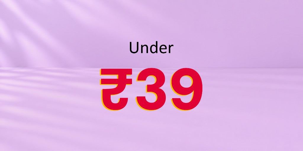Under ₹39