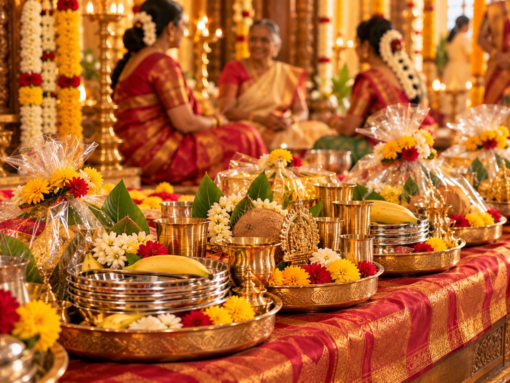 Wedding seer varisai trays
