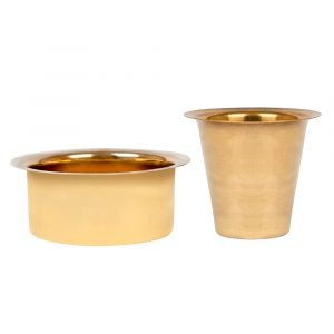 Brass - Coffee Dabara Set - Image 3