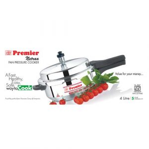 PREMIER NETHRA ALUMINIUM PRESSURE PAN SMALL - Image 3